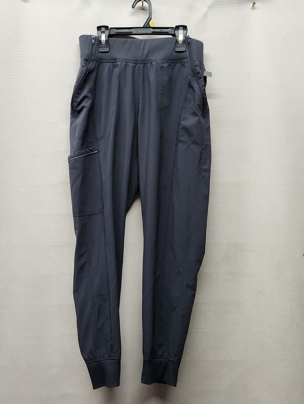 Men's Dark Gray Performance Joggers with Pocket Detailing